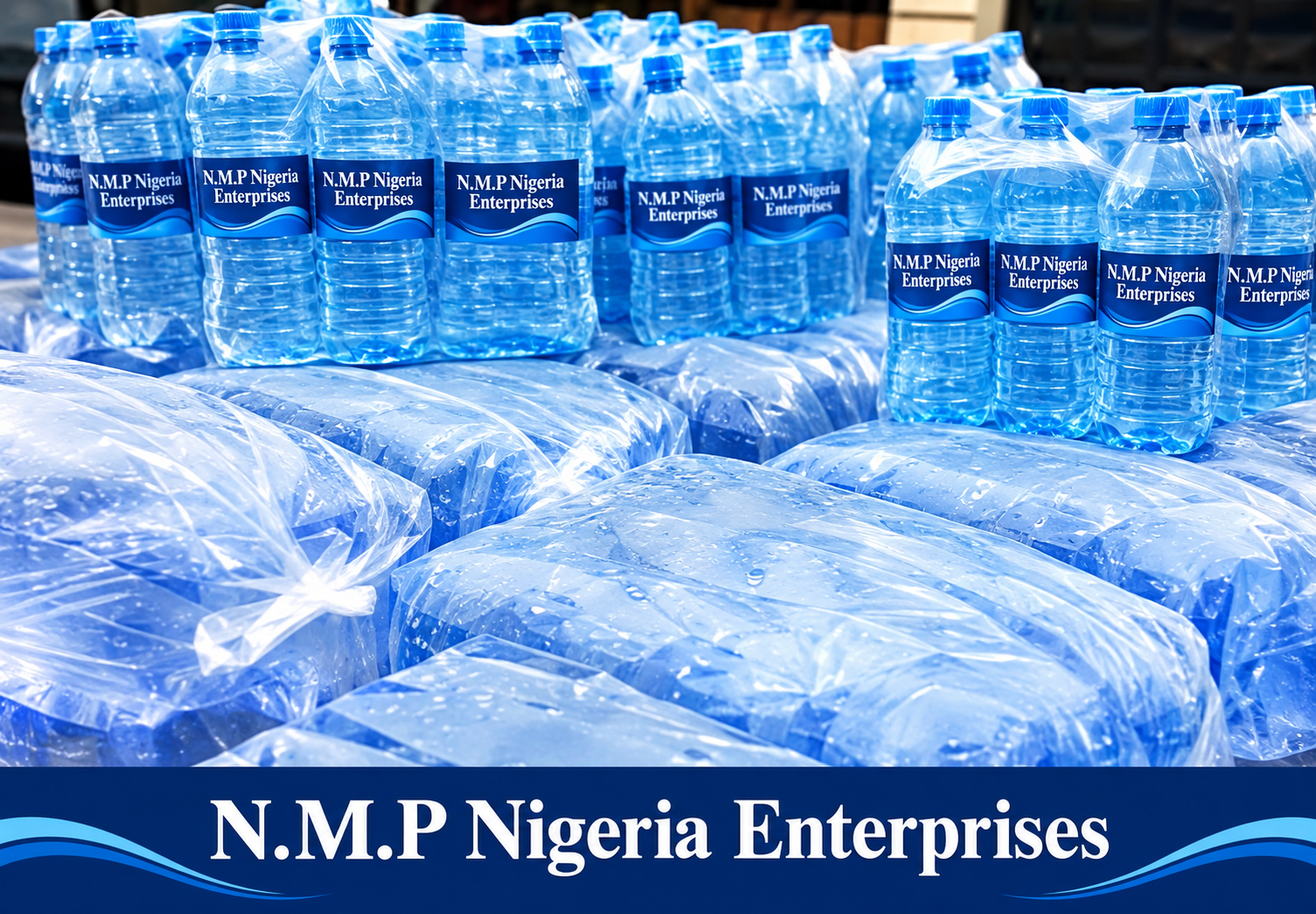 N.M.P Nigeria Enterprises bottled water packs